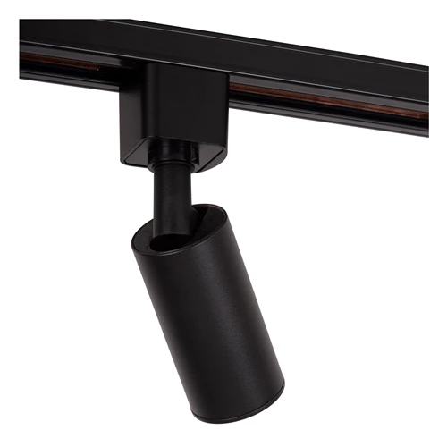 Lucide TRACK RITMO Track spot - 1-circuit Track lighting system - 1xGU10/MR11 - Black(Extension) - detail 1